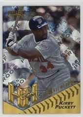 Kirby Puckett [Artist's Proof] #168 Baseball Cards 1996 Pinnacle Starburst Prices