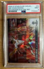 Hee Chan Hwang [Red Orange Electric Refractor] #95 Soccer Cards 2020 Stadium Club Chrome UEFA Champions League Prices