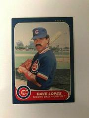 Dave Lopes #372 Baseball Cards 1986 Fleer Prices
