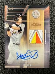 Ichiro [Black] Baseball Cards 2024 Topps Tribute Threads Autograph Relic Prices