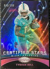 Tyreek Hill [Pink] #CS-15 Football Cards 2023 Panini Certified Stars Prices