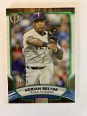 Adrian Beltre [Green] #71 Baseball Cards 2022 Topps Tribute Prices