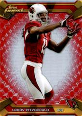 Larry Fitzgerald [Red Refractor] #5 Football Cards 2013 Topps Finest Prices