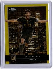 Carlos Vela [Gold] #BCS-1 Soccer Cards 2023 Topps Chrome MLS Big City Strikers Prices