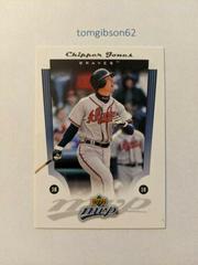 Chipper Jones Baseball Cards 2005 Upper Deck MVP Prices