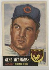 Gene Hermanski Baseball Cards 1953 Topps Prices