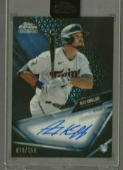 Alex Kirilloff [Refractor] #CBA-AK Baseball Cards 2021 Topps Chrome Black Autographs Prices