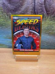 David Coulthard [Gold Refractor] #SD-DC Racing Cards 2023 Topps Chrome Formula 1 Speed Demons Prices