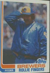 Rollie Fingers [Blackless] #585 Baseball Cards 1982 Topps Prices