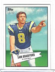 Sam Bradford [Tan Back] #52B-28 Football Cards 2010 Topps 1952 Bowman Prices