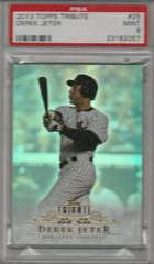 Derek Jeter #25 Baseball Cards 2013 Topps Tribute Prices