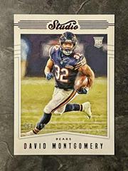 David Montgomery [Red] #S5 Football Cards 2019 Panini Chronicles Studio Prices