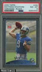 Matthew Stafford [Throwing Black] Football Cards 2009 Topps Prices