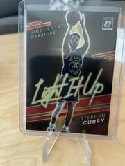 Stephen Curry [Red] #2 Basketball Cards 2021 Panini Donruss Optic Light It Up Prices