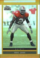 Mike Doss [Chrome Gold Refractor] Football Cards 2003 Topps Draft Picks & Prospects Prices