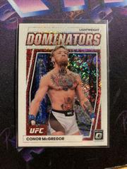Conor McGregor [White Sparkle] #4 Ufc Cards 2023 Panini Donruss Optic UFC Dominators Prices