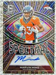 Marvin Mims [Spectris] #17 Football Cards 2023 Panini Spectra Spectral Signature Prices