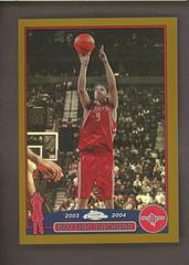 Bostjan Nachbar [Gold Refractor] Basketball Cards 2003 Topps Chrome Prices