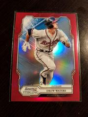 Drew Waters [Red Refractor] #BPR-47 Baseball Cards 2019 Bowman Sterling Prices