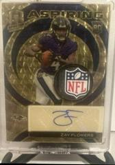 Zay Flowers [Gold] #21 Football Cards 2023 Panini Spectra Aspiring Patch Autograph Prices