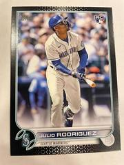 Julio Rodriguez [Black] #US44 Baseball Cards 2022 Topps Update Prices