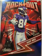 Randy Moss [Spectrum Blue] #4 Football Cards 2023 Panini Absolute Rock Out Prices