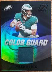 Jalen Hurts Football Cards 2022 Panini Zenith Color Guard Prices