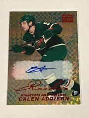Calen Addison [Sapphire Autograph] Hockey Cards 2021 Skybox Metal Universe Premium Prospects Prices