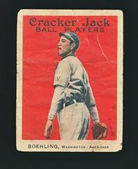 Joe Boehling #72 Baseball Cards 1914 Cracker Jack Prices