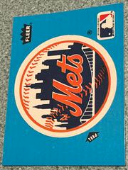 Mets “Team Logo Sticker” Baseball Cards 1985 Fleer Stickers Prices