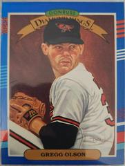 Greg Olson Baseball Cards 1991 Donruss Diamond Kings Prices