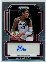 A'ja Wilson Basketball Cards 2022 Panini Prizm WNBA Signatures Prices