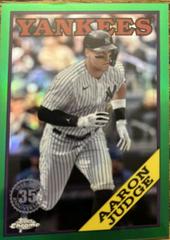 Aaron Judge [Green] Baseball Cards 2023 Topps Chrome Update 1988 Prices