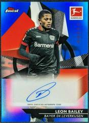 Leon Bailey Soccer Cards 2020 Topps Finest Bundesliga Autographs Prices
