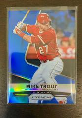 Mike Trout [Blue Prizm] #120 Baseball Cards 2015 Panini Prizm Prices