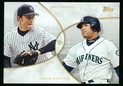 Edgar Martinez, Mike Mussina #16 Baseball Cards 2019 Topps on Demand Dynamic Duals Prices