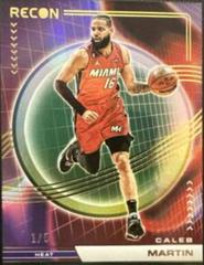 Caleb Martin [Green] #123 Basketball Cards 2022 Panini Recon Prices