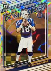 Peyton Manning #D40 Football Cards 2022 Panini Donruss Dominators Prices