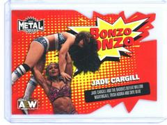 Jade Cargill #BG-6 Wrestling Cards 2022 SkyBox Metal Universe AEW Bonzo Gonzo Prices