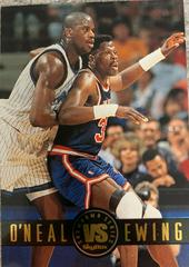 Shaquille O’Neal/Patrick Ewing #SS2 Basketball Cards 1993 Skybox Premium Showdown Series Prices