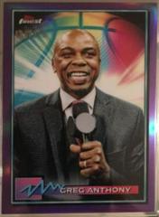 Greg Anthony [Purple Refractor] Basketball Cards 2021 Topps Finest Prices