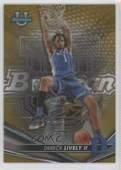 Dereck Lively II [Gold] #1 Basketball Cards 2022 Bowman University Best Prices