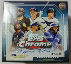 Hobby Box Baseball Cards 2021 Topps Chrome Sapphire Prices