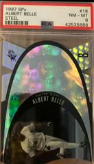Albert Belle [Steel] #18 Baseball Cards 1997 Spx Prices