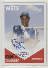 Darryl Strawberry [Autograph] #25-A Baseball Cards 2018 Topps 582 Montgomery Club Set 1 Prices