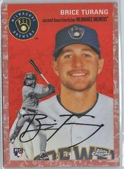 Brice Turang [Logofractor Rose Gold] #170 Baseball Cards 2023 Topps Chrome Prices