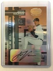 Justin Verlander #221 Baseball Cards 2005 Leaf Certified Materials Prices