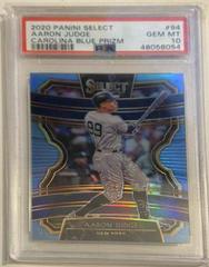 Aaron Judge [Carolina Blue] #94 Baseball Cards 2020 Panini Select Prices