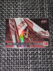 Thomas Muller [Red Refractor] Soccer Cards 2021 Stadium Club Chrome Bundesliga Prices