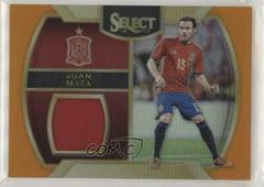 Juan Mata [Orange] Soccer Cards 2016 Panini Select Memorabilia Prices